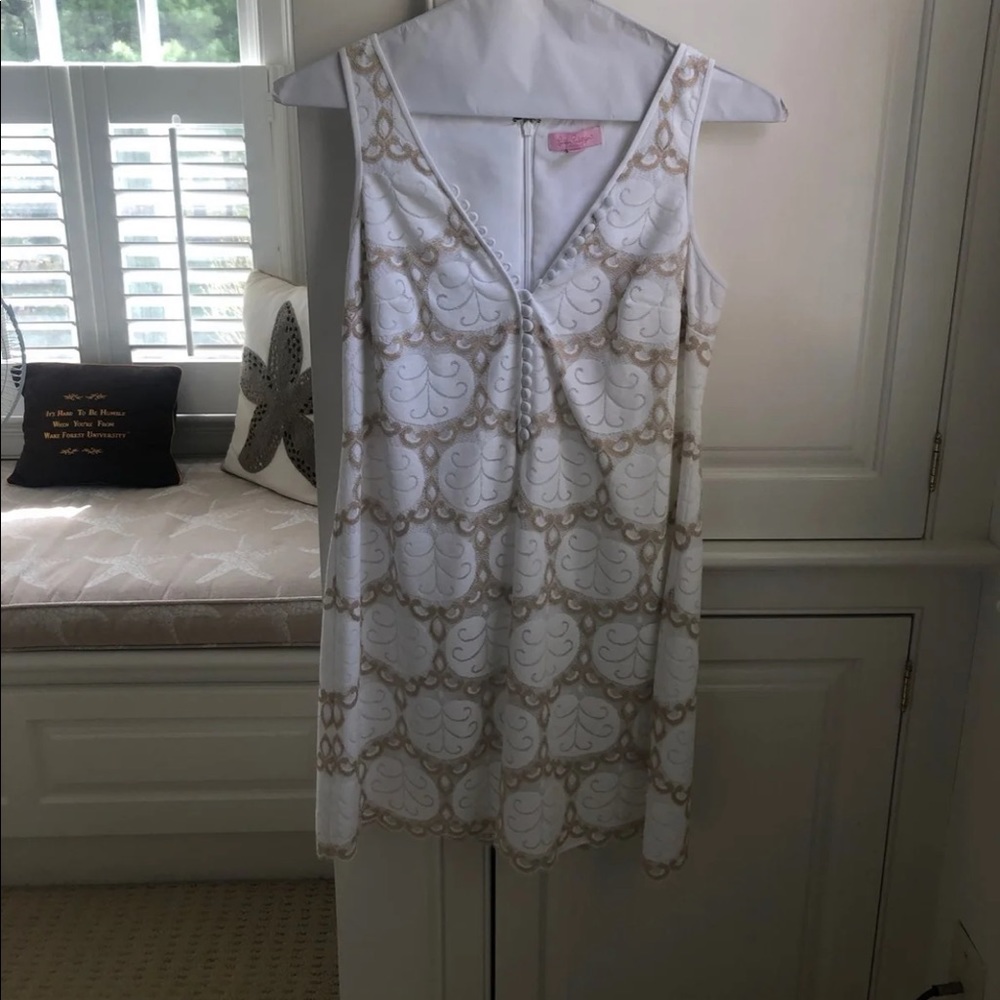 LILLY PULITZER WHITE DRESS